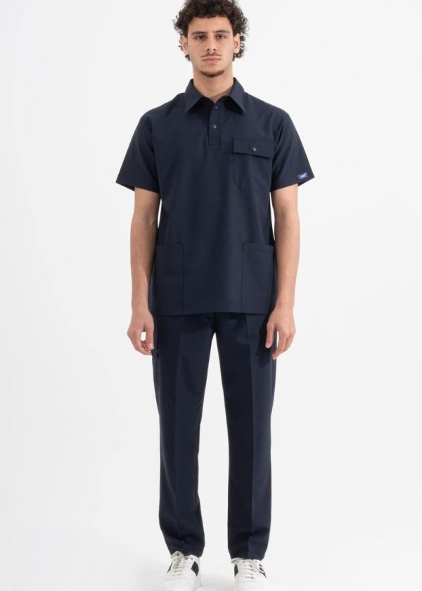 LACİVERT MILAN PREMIUM SCRUBS TAKIM