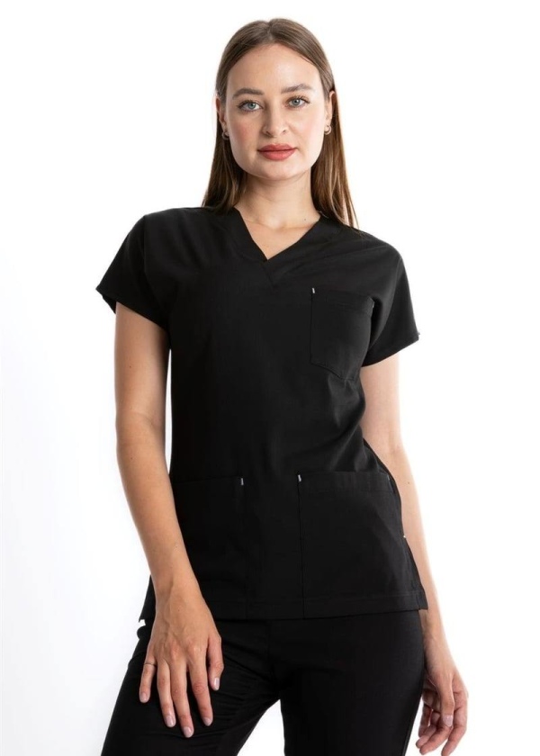 SİYAH CORE-FLEX KADIN CERRAHİ TAKIM
