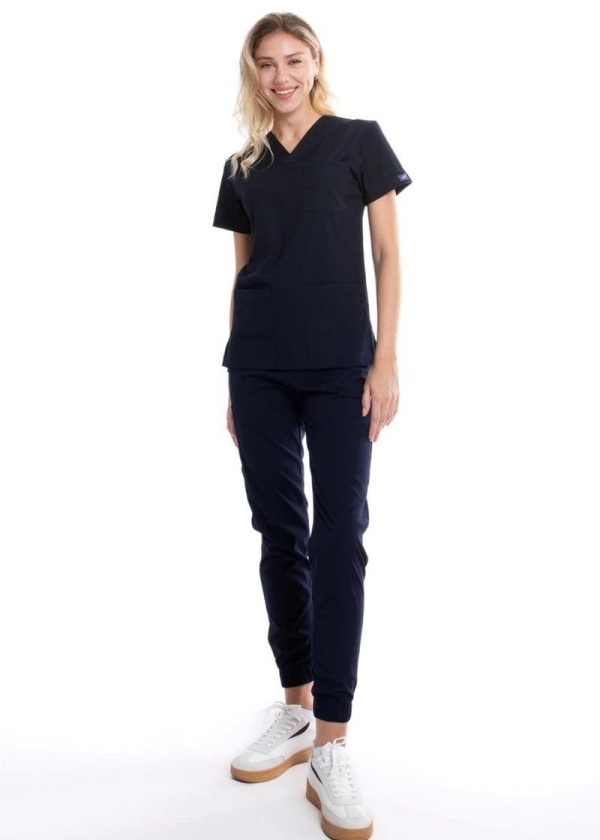 LACİVERT JOGGER KADIN ÜNİFORMA TAKIM