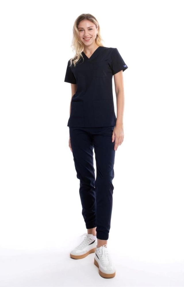 LACİVERT JOGGER KADIN ÜNİFORMA TAKIM