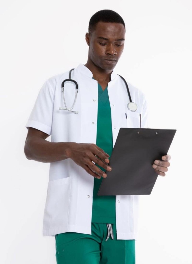 CEKET BOY, KISA KOL, HAKİM YAKA, ERKEK DOKTOR ÖNLÜĞÜ