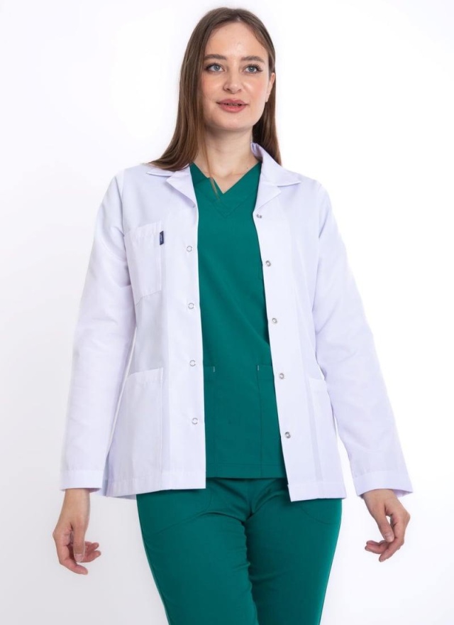 CEKET BOY, UZUN KOL, KLASİK YAKA, KADIN DOKTOR ÖNLÜĞÜ